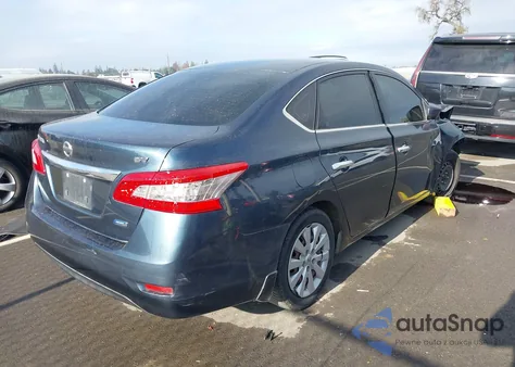2013 Nissan Sentra Sv z USA, uszkodzony, nr VIN 3N1AB7AP7DL634579